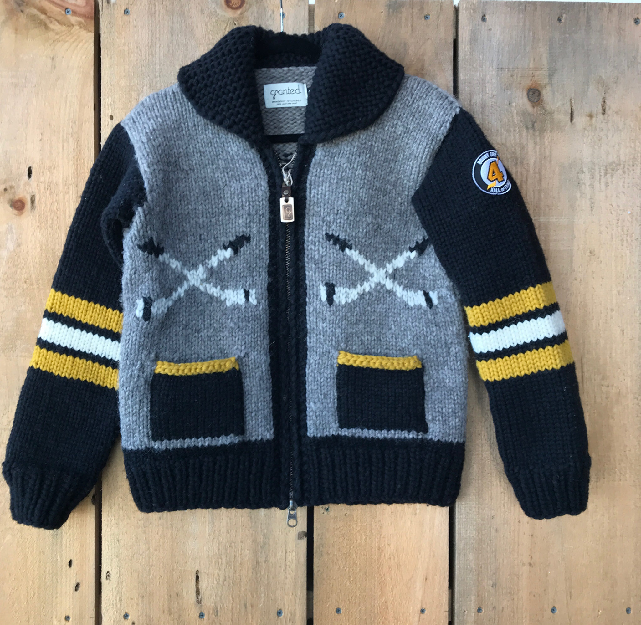 Hand Knit Canadian Heritage Sweater
