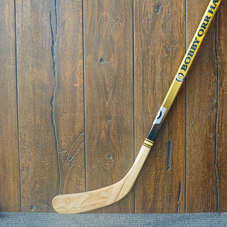 Gold Hockey Stick Bobby Orr Hall Of Fame