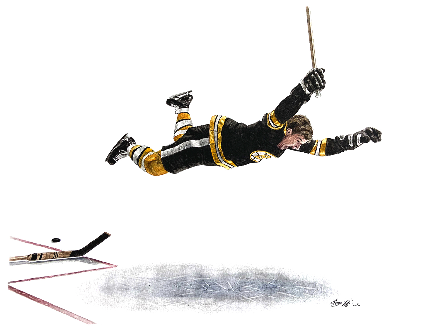 Remember When? Bobby Orr flies through air after winning Stanley Cup