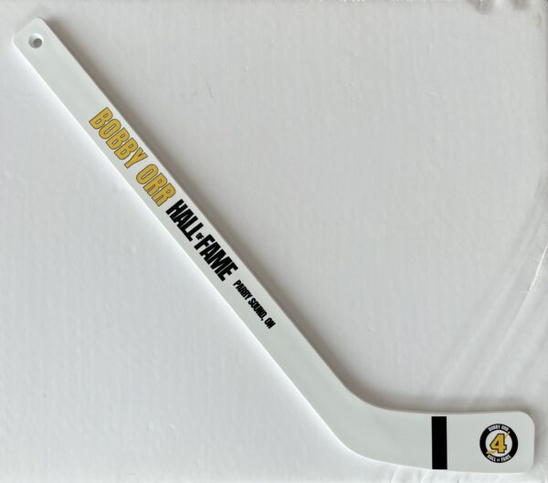 Mini Stick with Bobby Orr Hall of Fame Logo