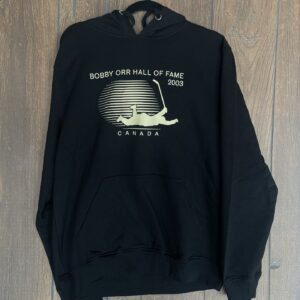 Black Bobby Orr Hall Of Fame Flying Orr - Pullover Hoodie